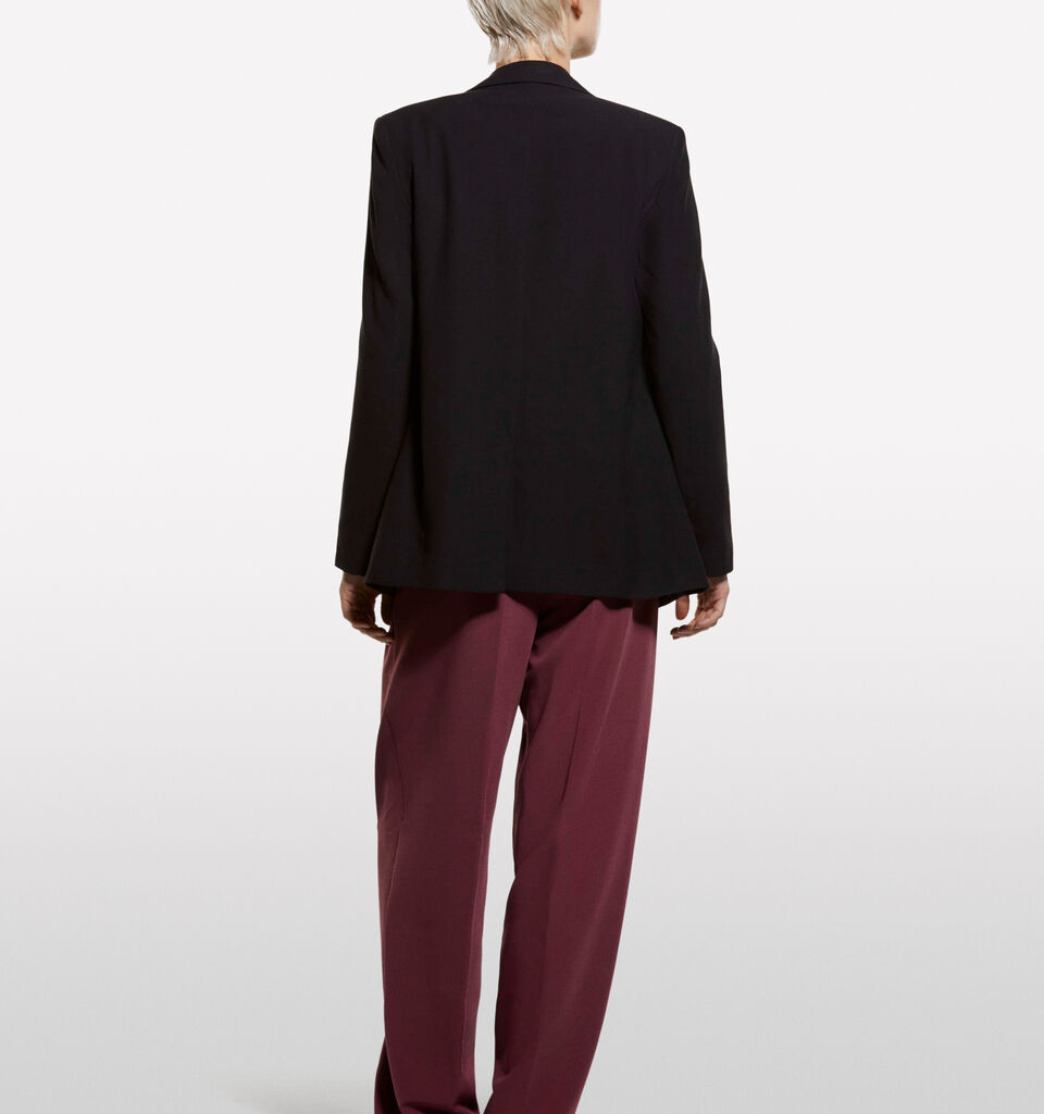 Blazer mit Schmuckstein-Applikation - blazer für damen - Schwarz | Sisley image number 2